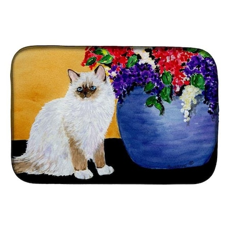 Carolines Treasures Carolines Treasures SS8604DDM Cat - Ragdoll Dish Drying Mat SS8604DDM